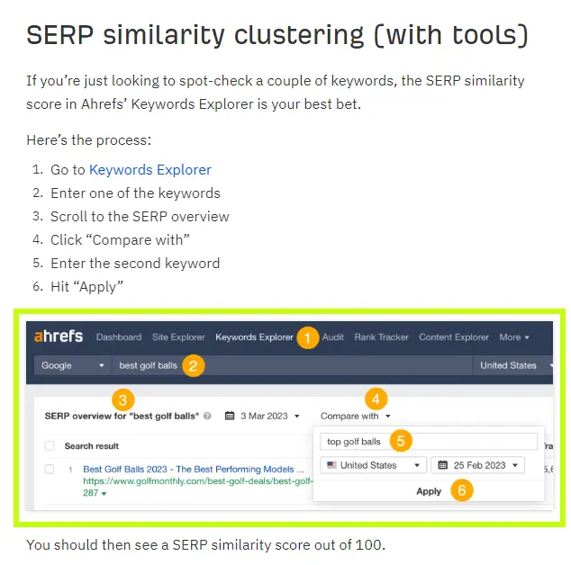 How Ahrefs plugs the Keywords Explorer feature in their blog